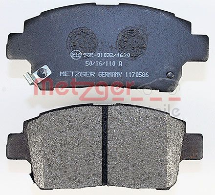 METZGER 1170586 GREENPARTS Bremsbelagsatz, Scheibenbremse
